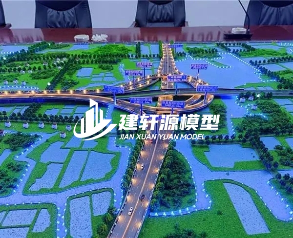 八道江高速公路沙盘定制